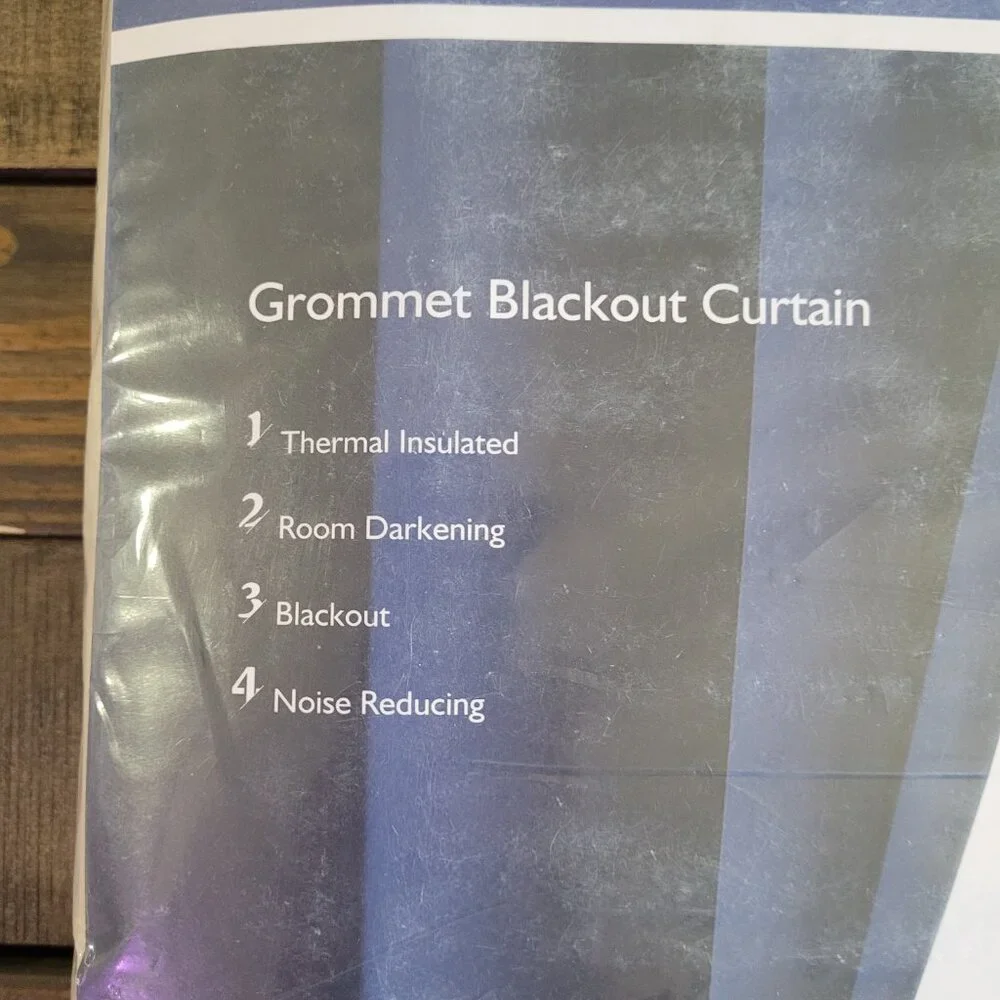 100% Blackout Window Curtains